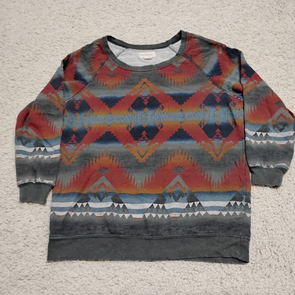 Ralph Lauren Denim & Supply Sweater Womens Small Sweatshirt Aztec Southwestern